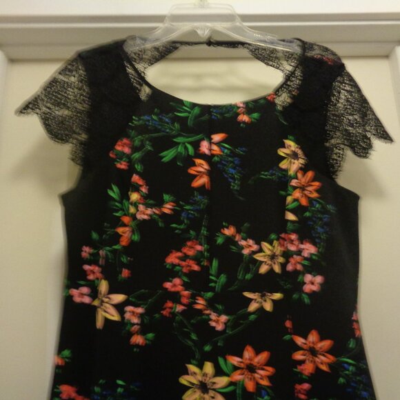 BLACK LACE & GARDEN PARTY GIRL SWEET DRESS 12 - Picture 6 of 7